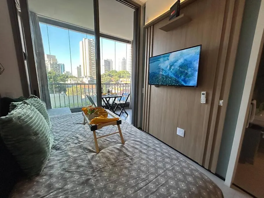 Lägenhet Luxuoso Ap Ao Lado Do Allianz São Paulo Brasilien